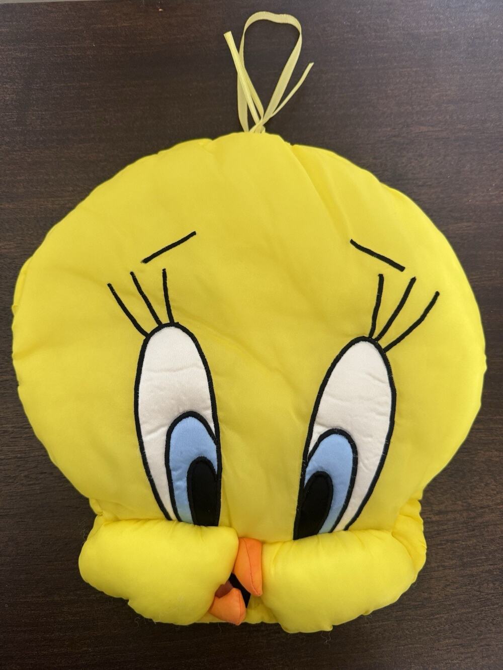 Vintage Tweety Bird Fun Pouch Pajama Holder Sleepy Heads Pillow Wall Decor 1994